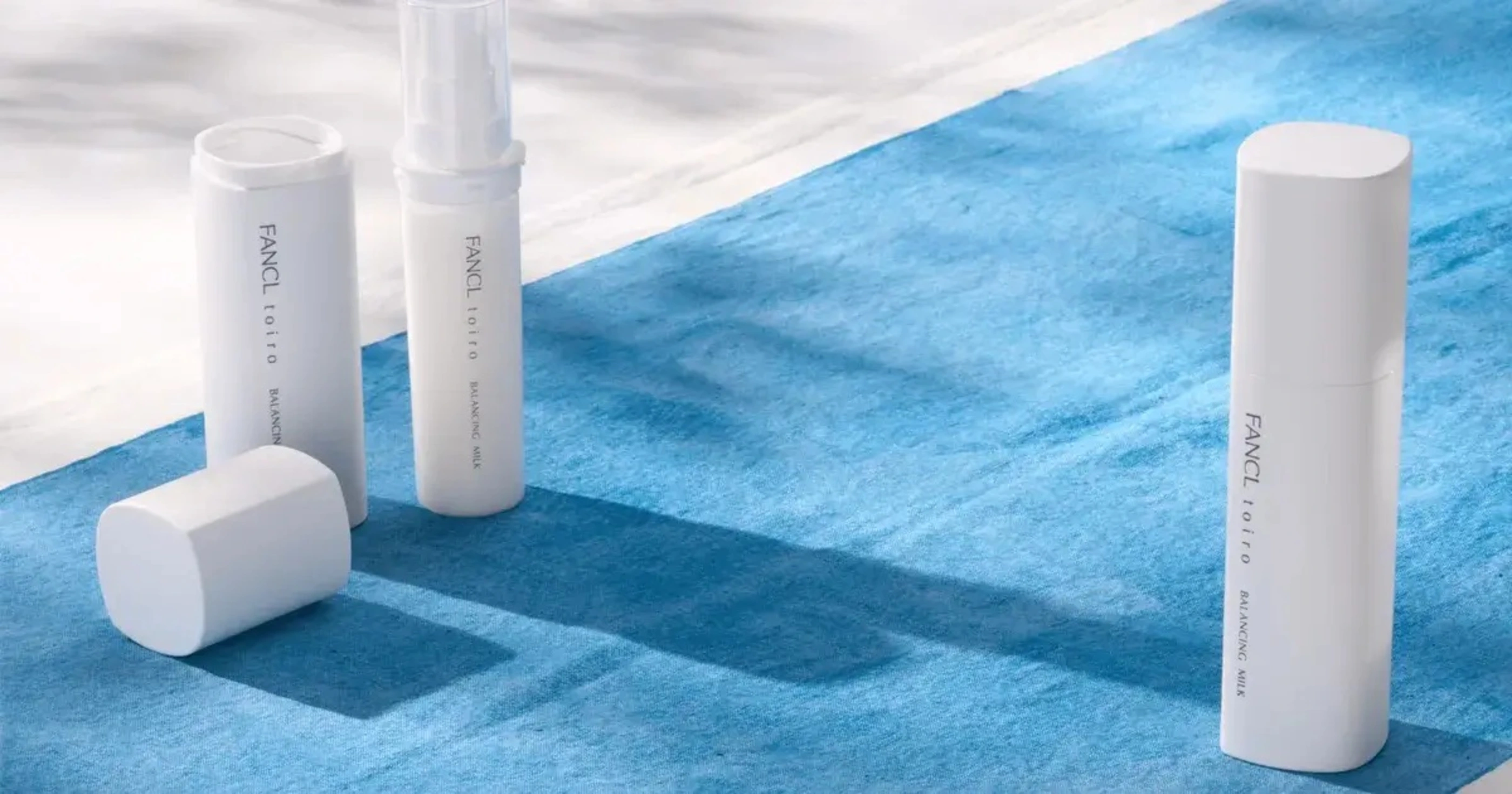 skin care bottles