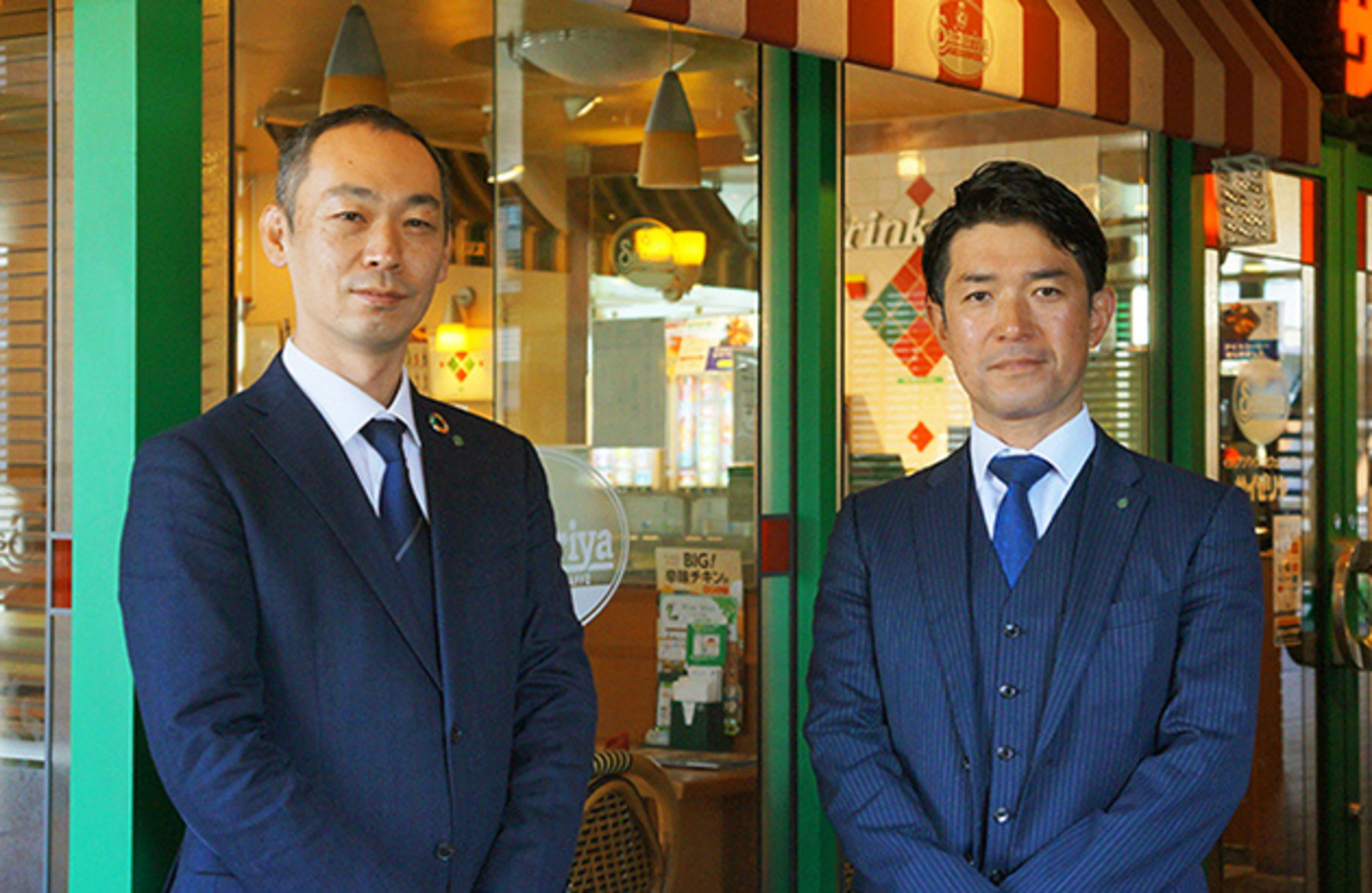 Picture of Mr Satoshi Gima and Mr. Kazushi Yoneda