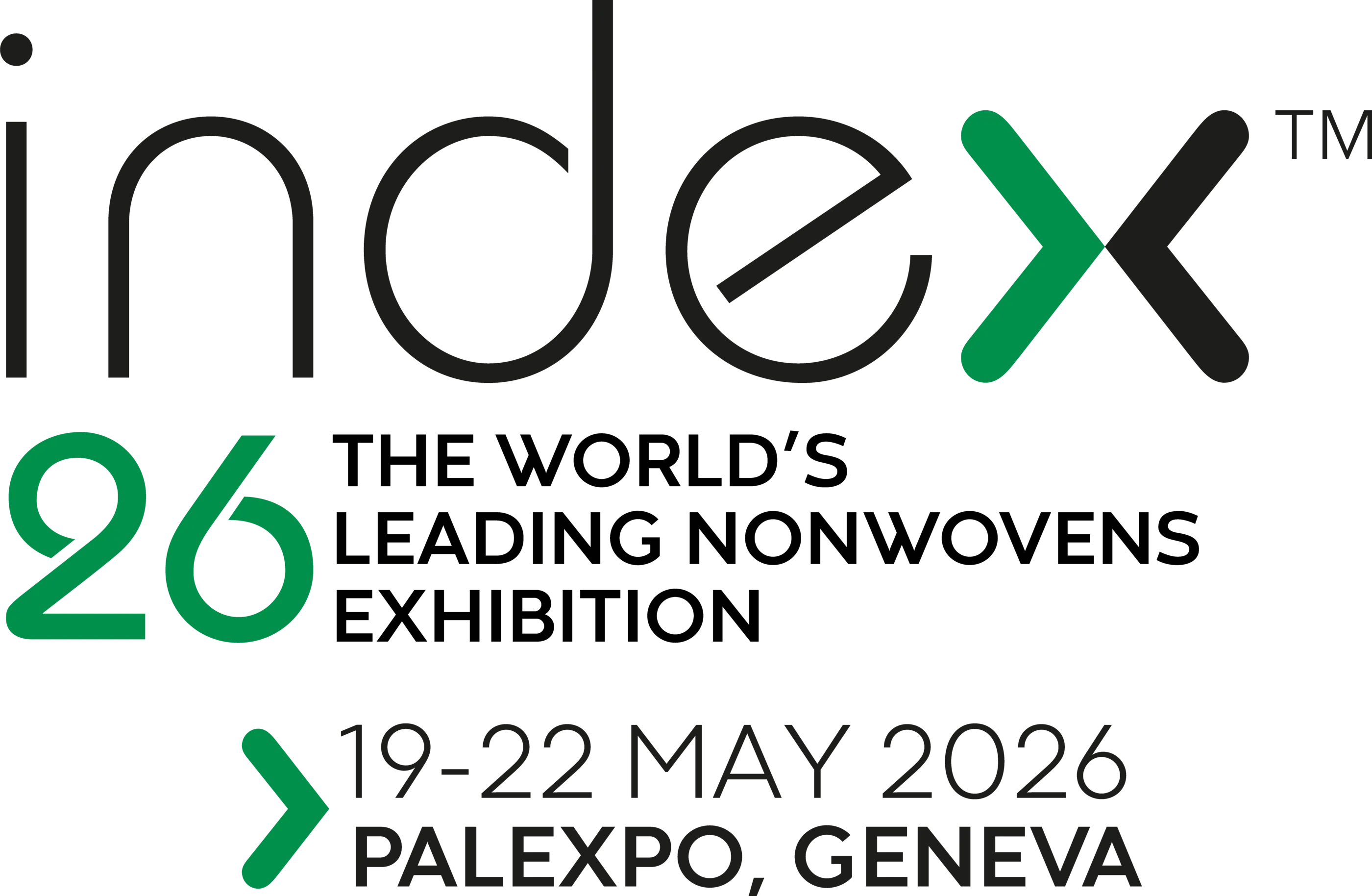 INDEX 26 The World's Leading Nonwovens Exhibition